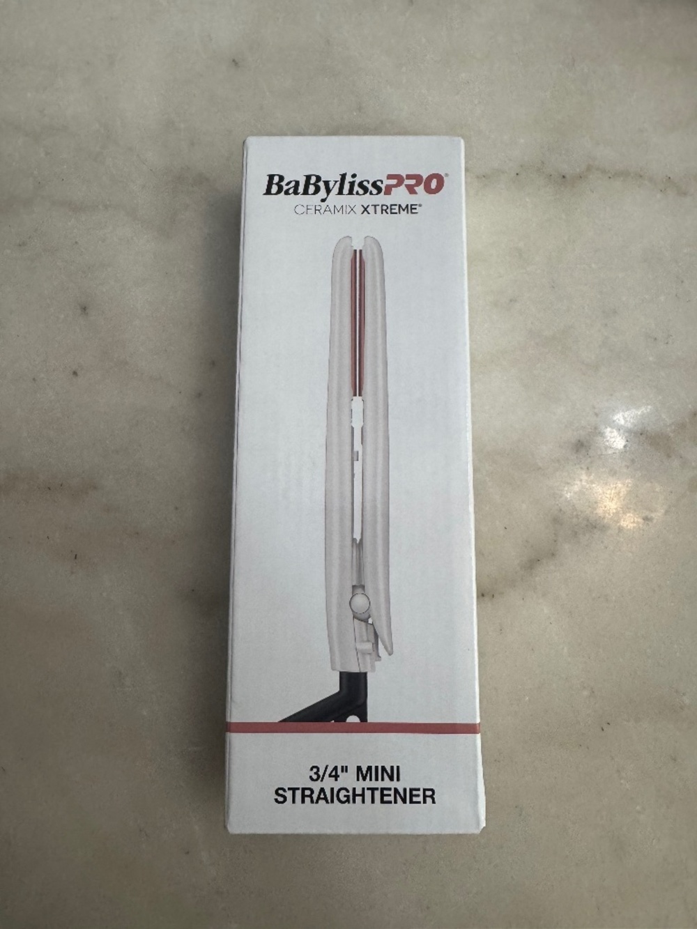 BabybylissPro ceramix Xtreme 3/4 mini straightener